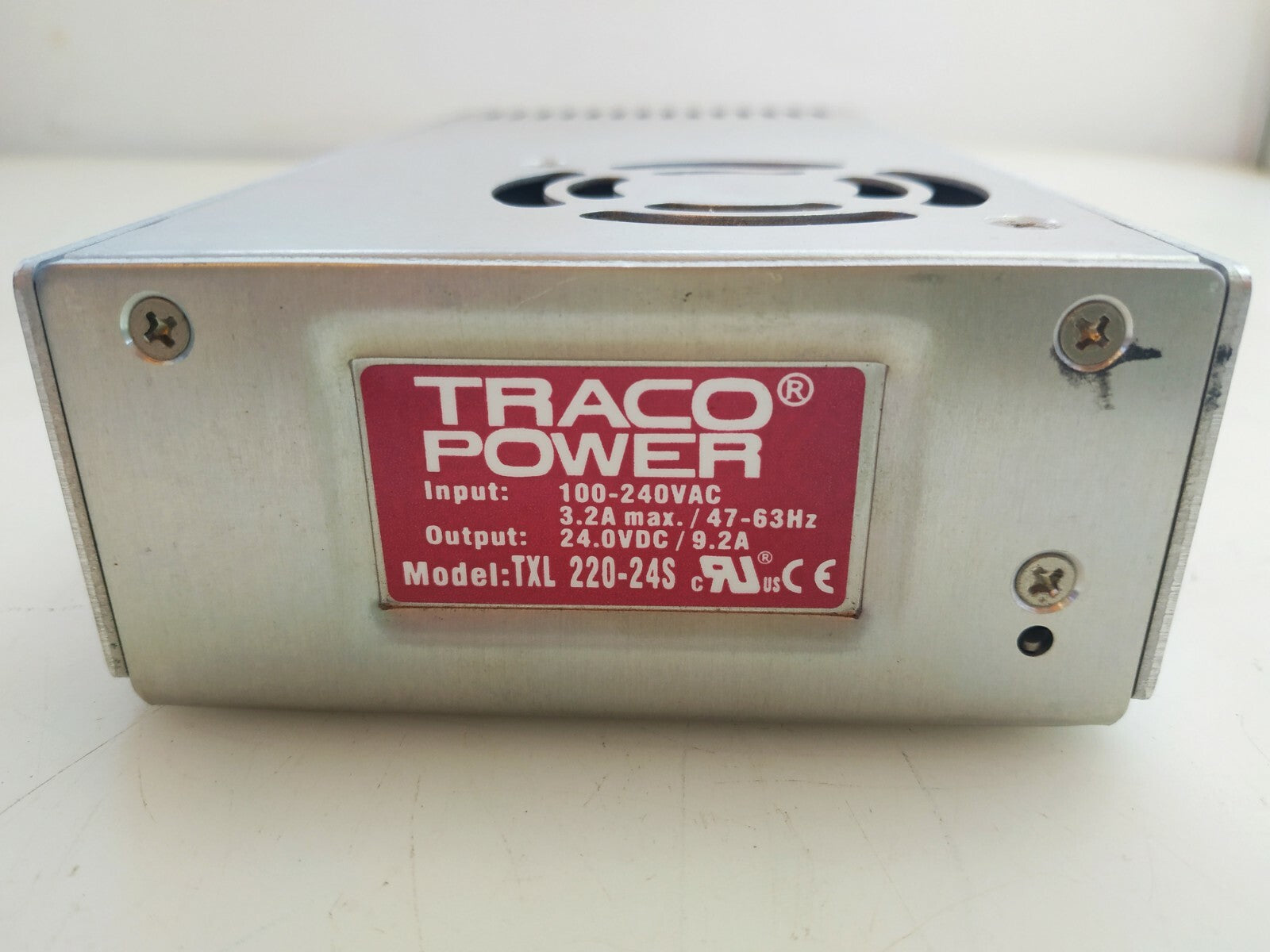 Tracopower TXL 220-24S Ac Dc Enclosed Power Supply 9.6a