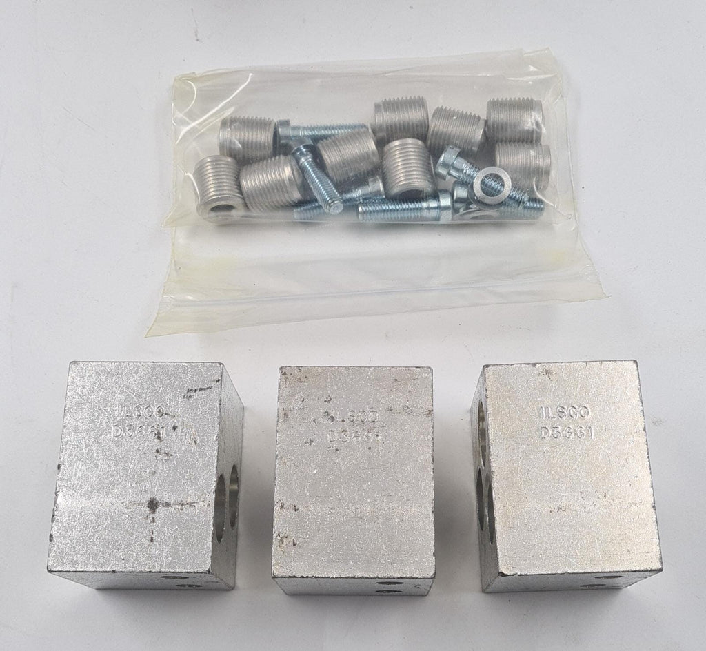 NEW - Siemens 3VL9600-4TG30 Multiple Feed-in Cable Terminal (Pack of 3*  ILSCO)