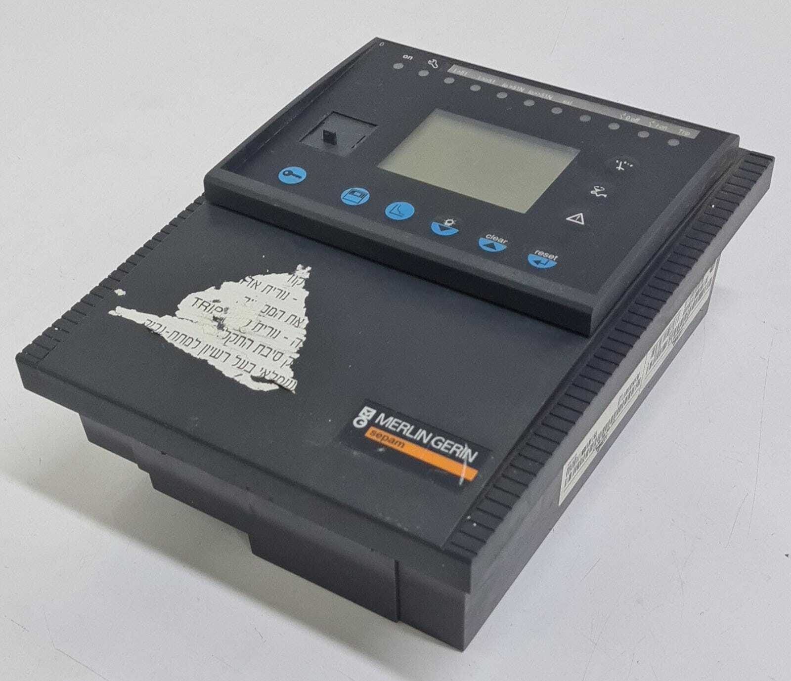 SCHNEIDER MERLIN GERIN Sepam 59607 UMI S1OUD-XXX-JXX-XNT SP1S20A - FOR PARTS