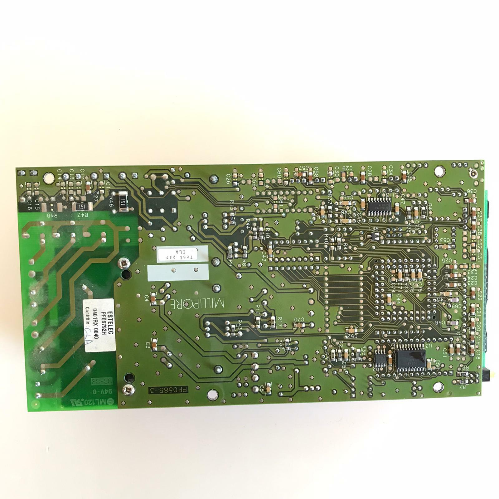 Millipore Simplicity 185 water purification Main Control Board PF05885-3