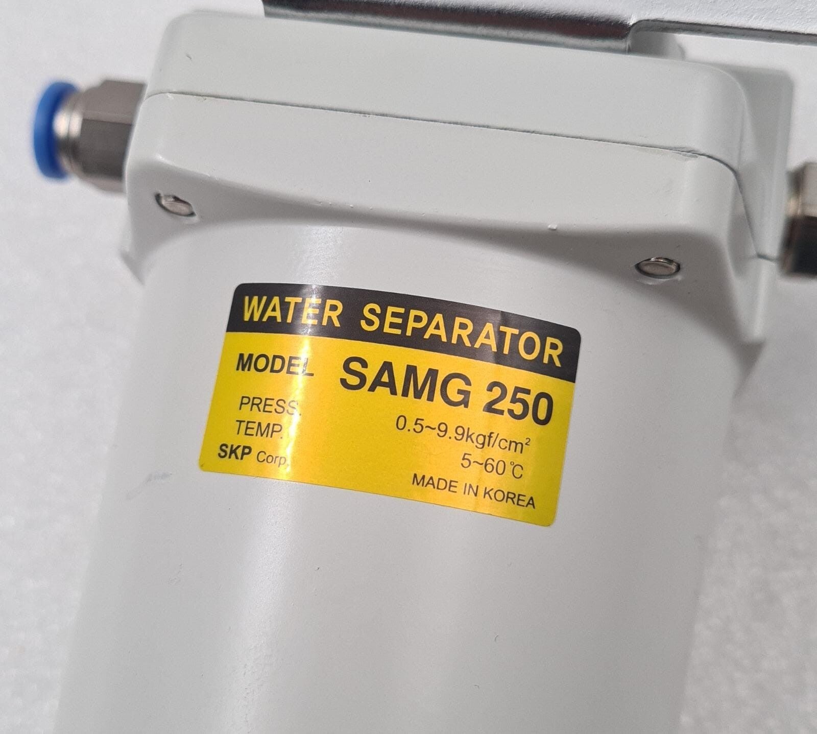 SKP WATER SEPARATOR SAMG 250 Vapor Pneumatic Air Pressure Dry Unit #1