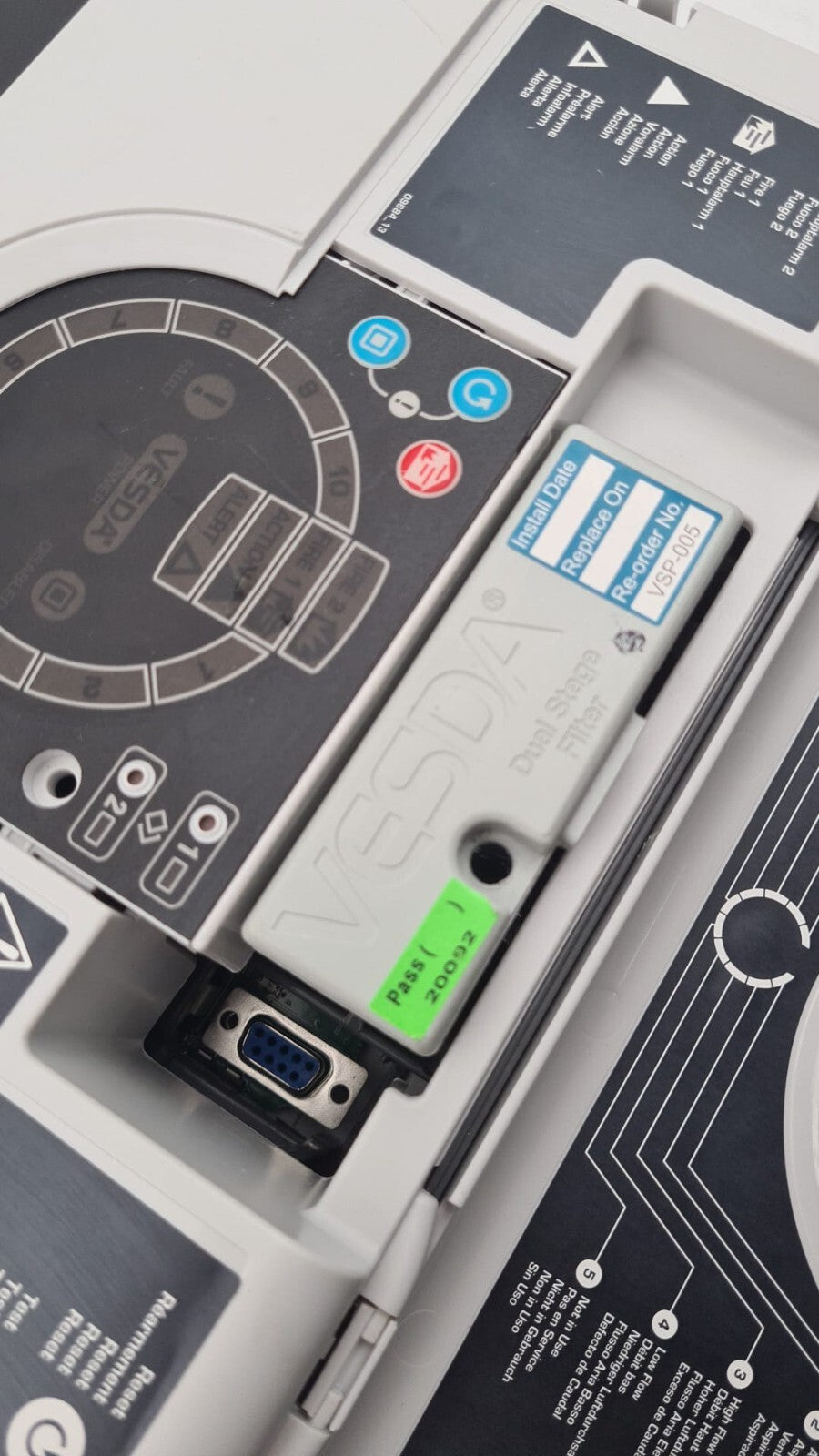 Xtralis VESDA VLF VLF-250-00 Aspirating Smoke Detector Air Sampling **AS-IS**