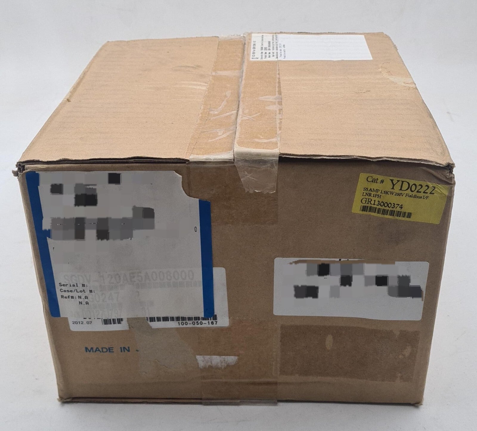 NEW - YASKAWA SERVOPACK SGDV-120AE5A008000 Servo Drive 1.5kW 200V