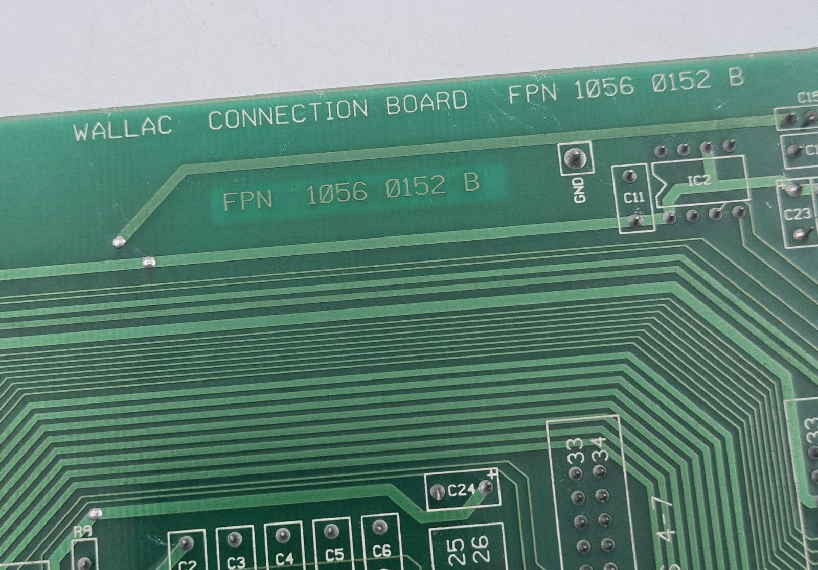 WALLAC FPN 1086 0153 Connection Board FPN 1056 0152 B