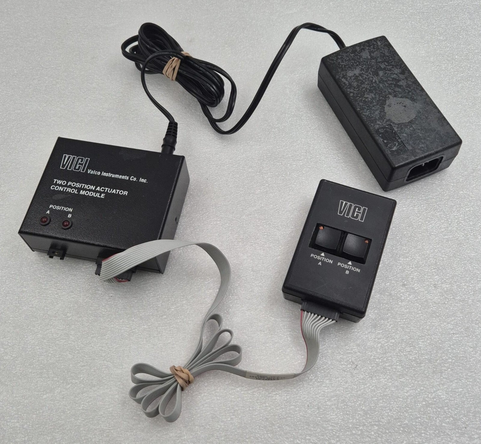 VICI Valco Instruments EPCA-CE Two Position Actuator Control Module W/ Adapter