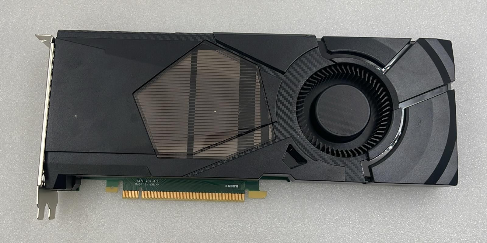 NVIDIA GeForce RTX 2080 Ti graphics card front view