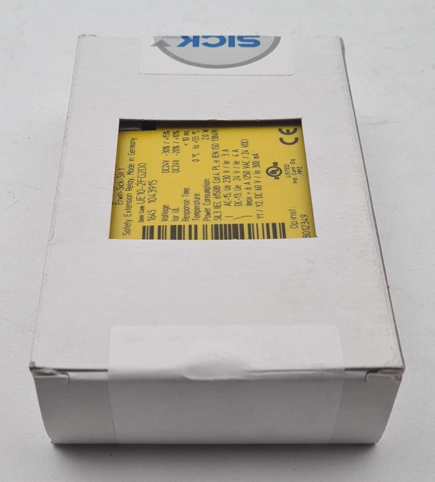 NEW SEALED IN BOX - SICK UE10-2FG2D0 1043915 DC24V Safety Extension Relay