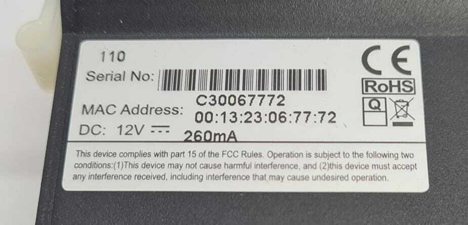 UDP Model 110 IP Surveillance H.264 1-Channel Network Video 1CH Encoder
