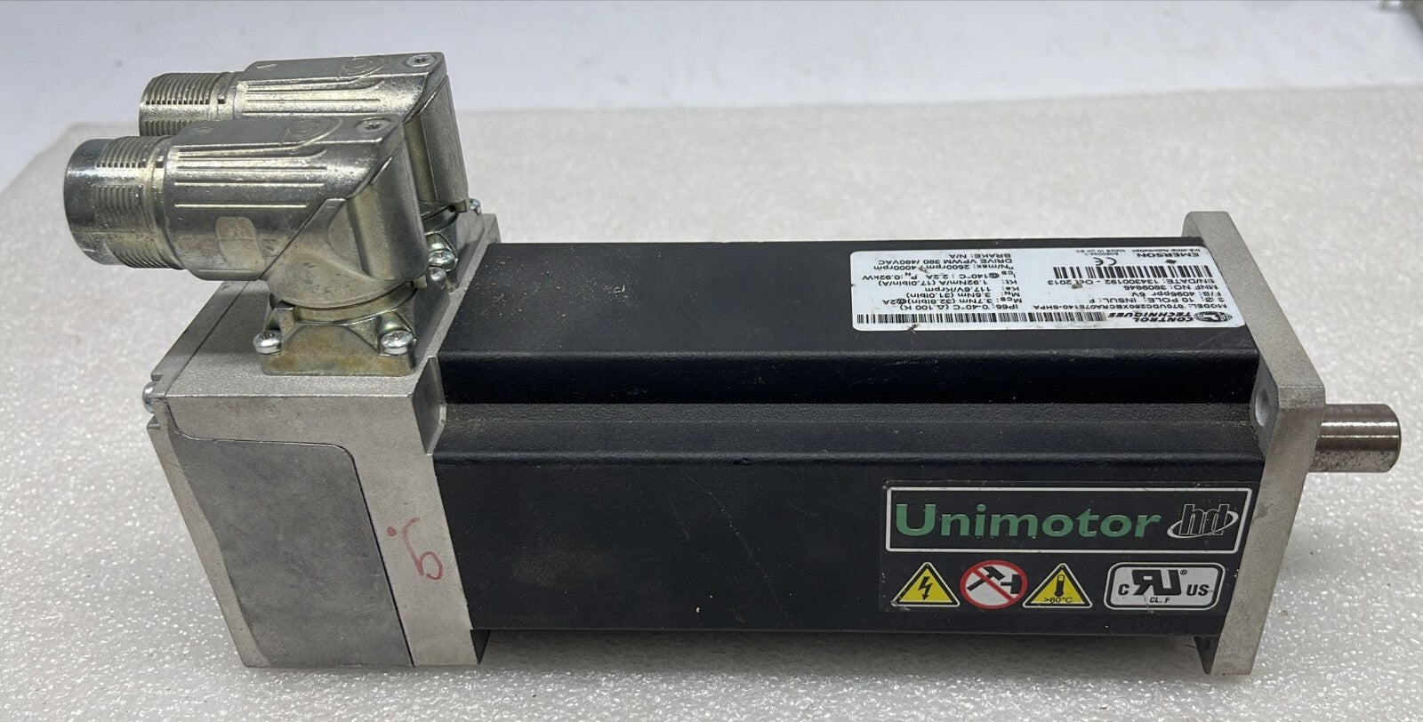 CONTROL TECHNIQUES UNIMOTOR 070UDC250XBCRA078140-SHPA Motor