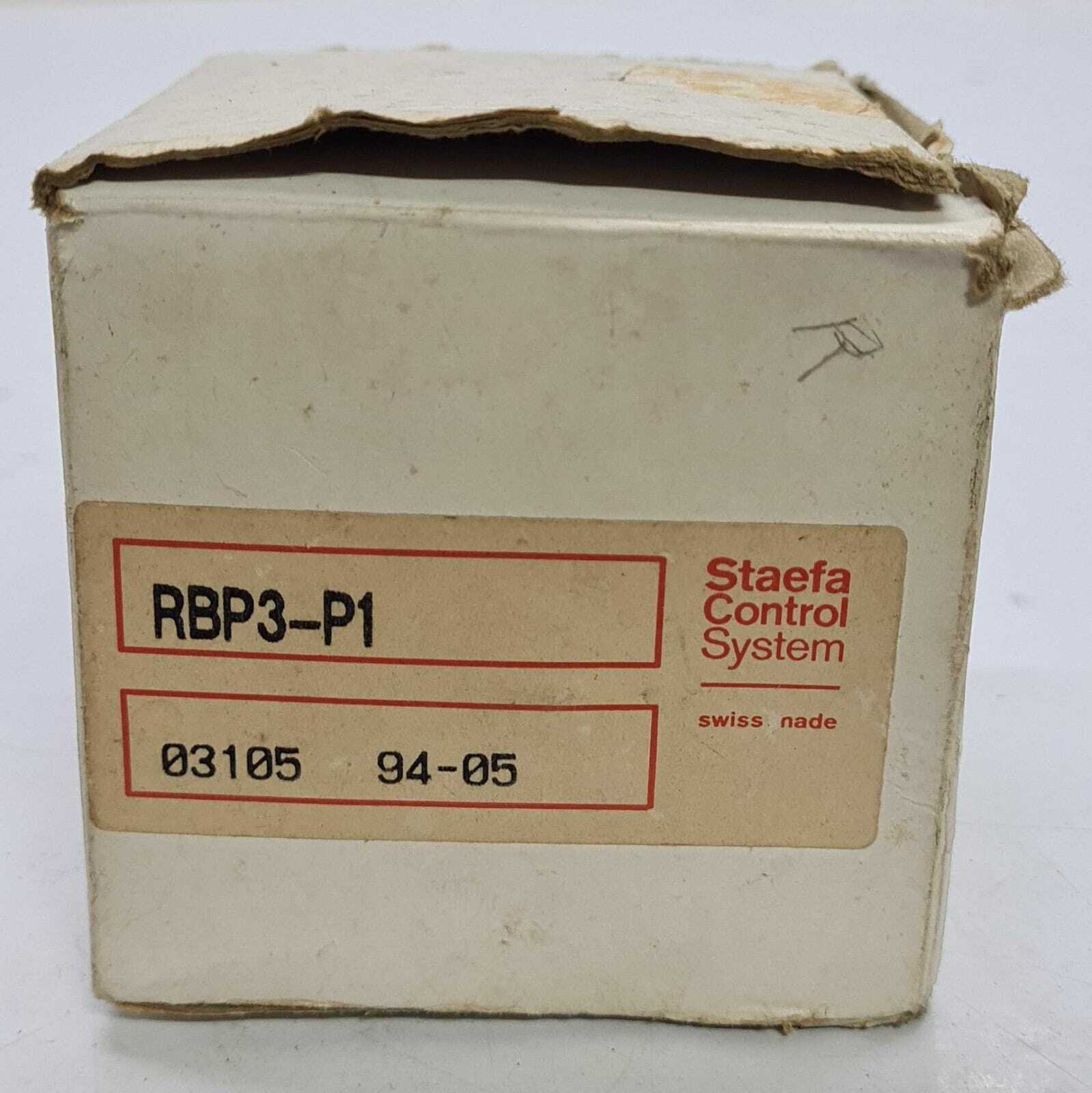 SCS-Pronto RBP3-P1 Staefa Control System AG