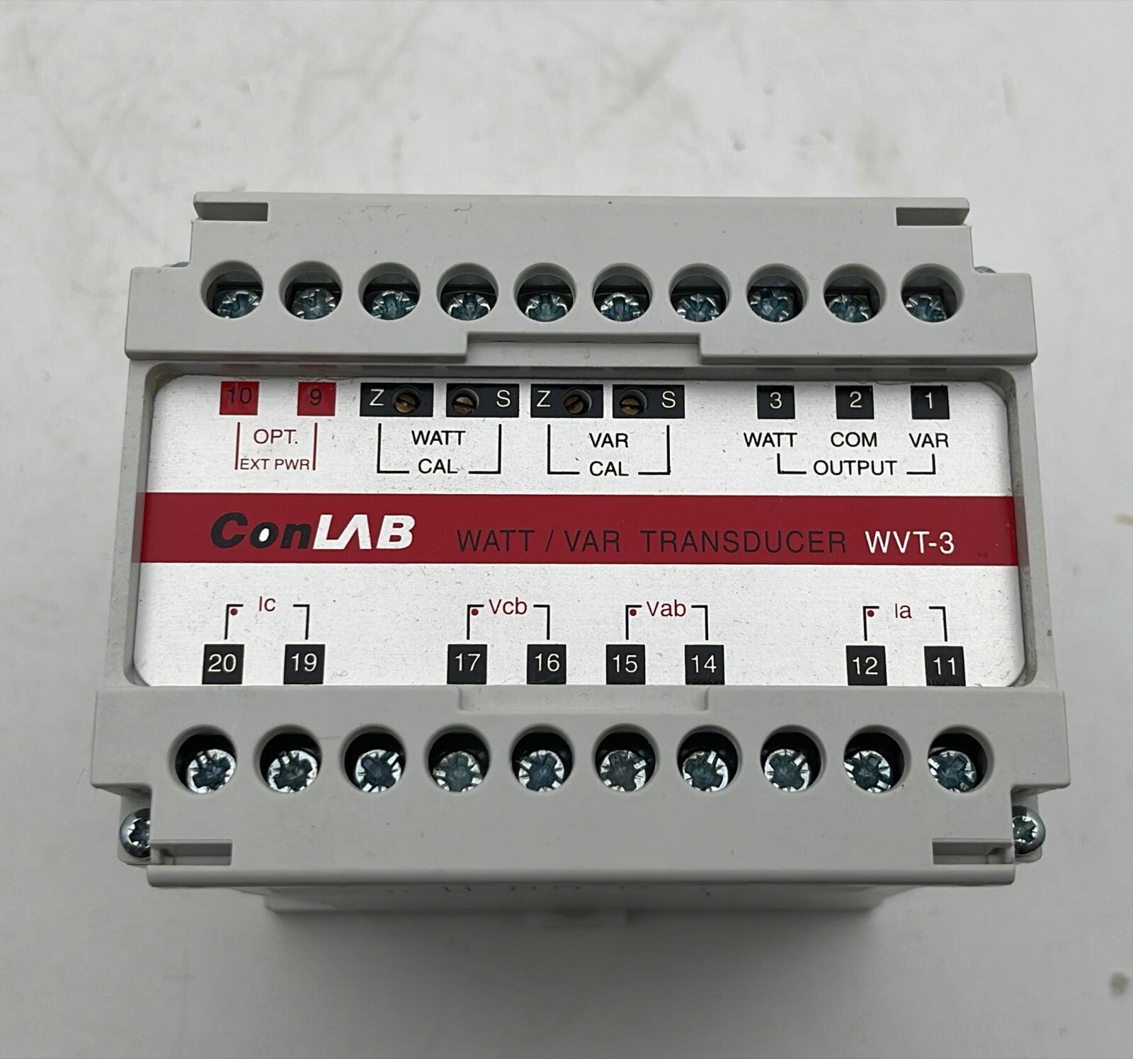 ConLAB WVT-3 WATT / VAR Transducer 230V 50Hz