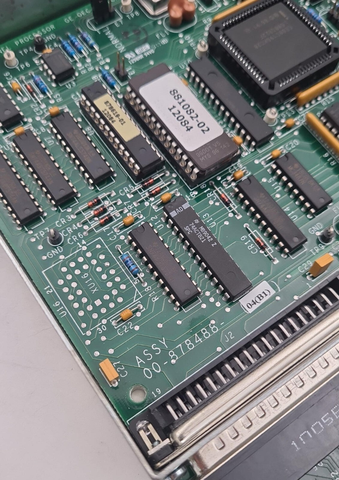 GE industrial control board processor and I/O assembly