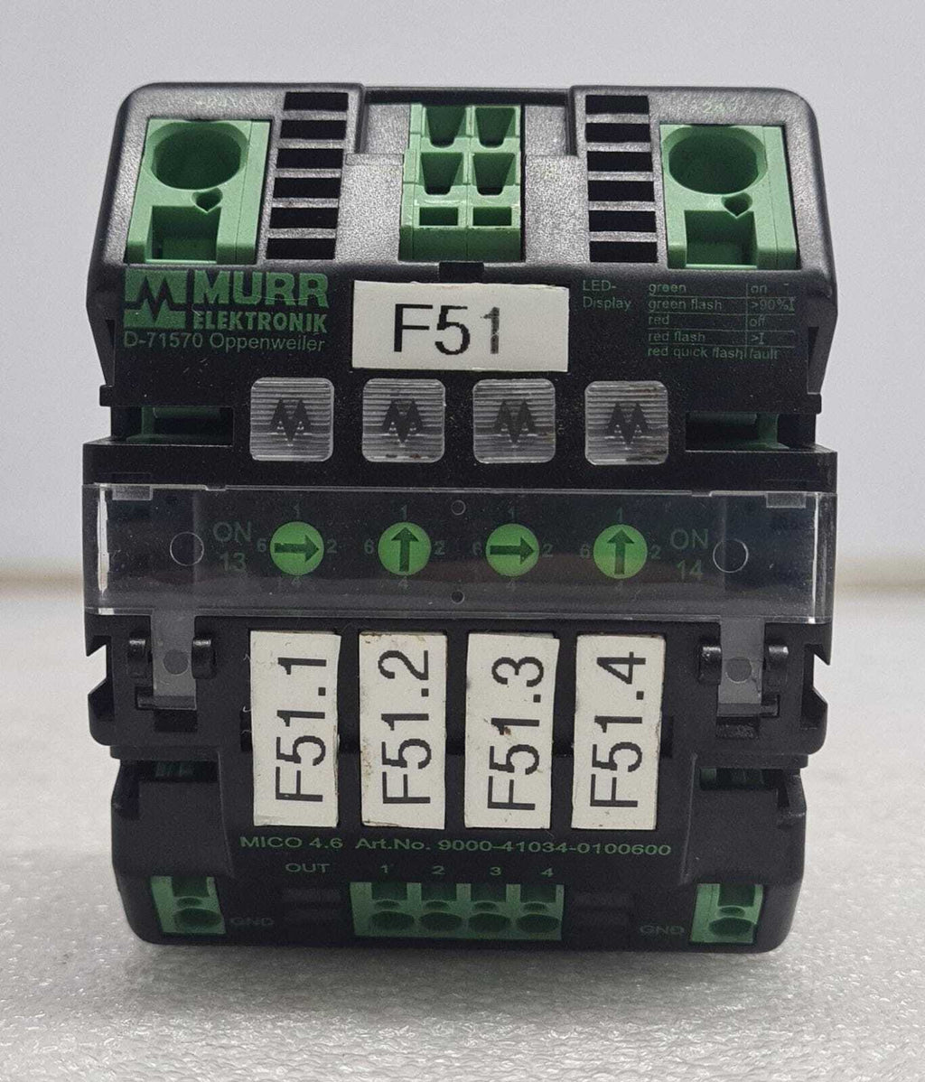 MURR Elektronik MICO 4.6 9000-41034-0100600 Auxiliary Circuit Switch