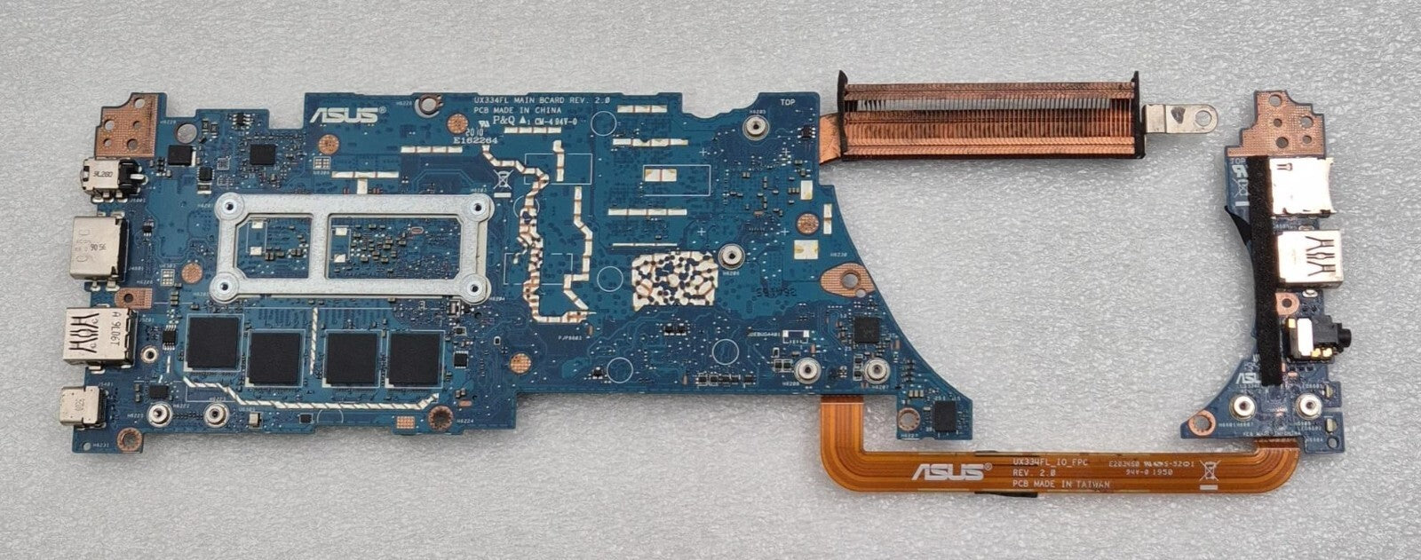 ASUS UX334FL MAINBOARD i5 10TH GEN Laptop Motherboard W/ UX334FL SCREEN BOARD