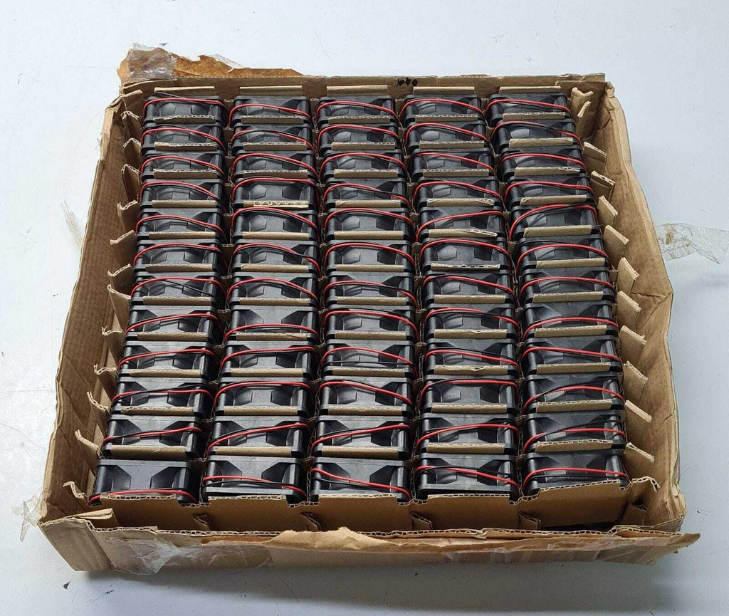 [LOT 17] NMB-MAT 2410ML-04W-B60 12V 0.40A 60*60*25MM two-line axial cooling fan