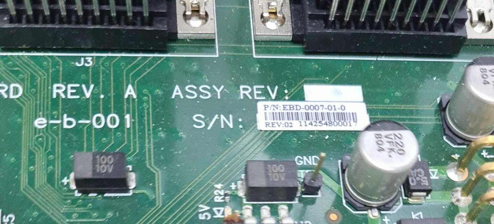 Scodix X-Ray Data Distributer Board Rev. A EBD-0007-01-0 e-b-001