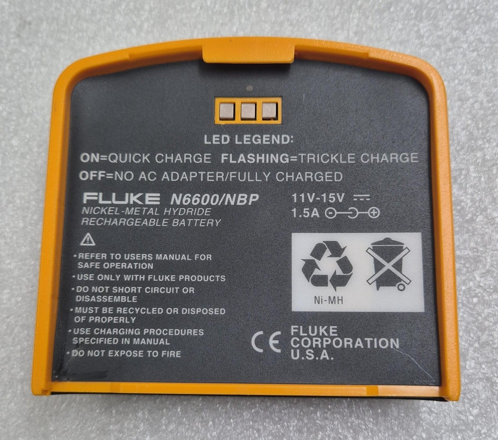 Fluke OneTouch Series II 2 Network Assistant **FOR PARTS**