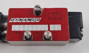 DYNAMCO SOLENOID VALVE D3532KL0 B0 24VDC 0.6W
