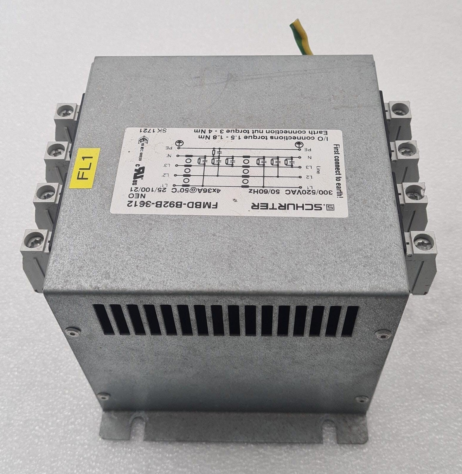 SCHURTER FMBD-B92B-3612 Power Line Filter anti-interference