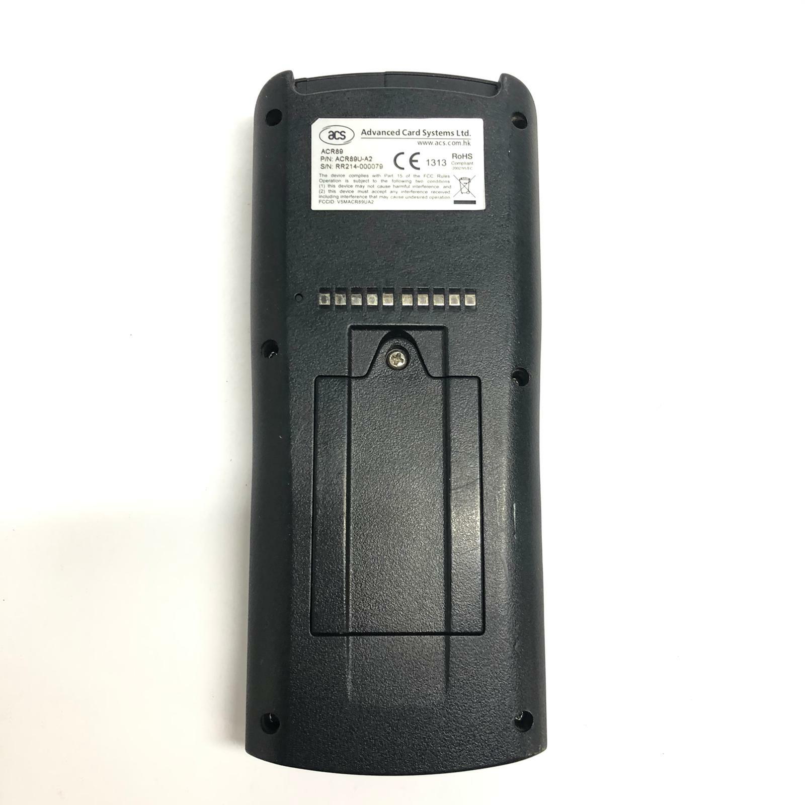 ACS Advanced Card System ACR89 ACR89U-A2 Handheld Smart Card Reader