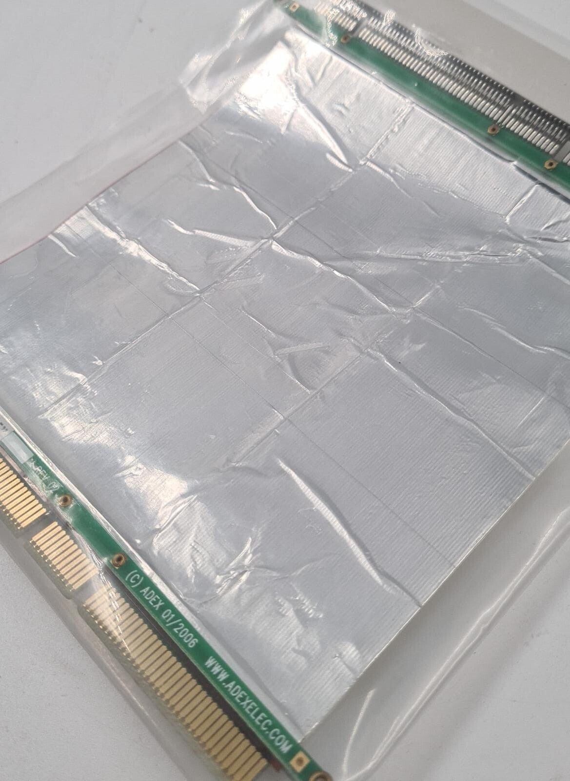 NEW - ADEX PCIFLEX64-5V-5" REV:02 Flexible Cable PCI Male to Female Extender