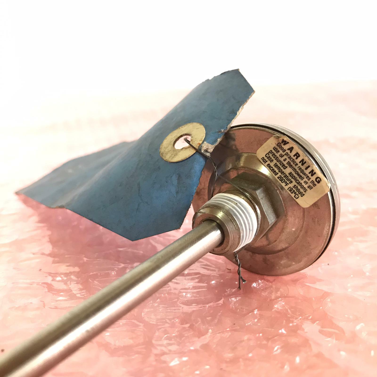 Reotemp Stainless Steel Bi-Metal Thermometers  200F 0-100C - Tested