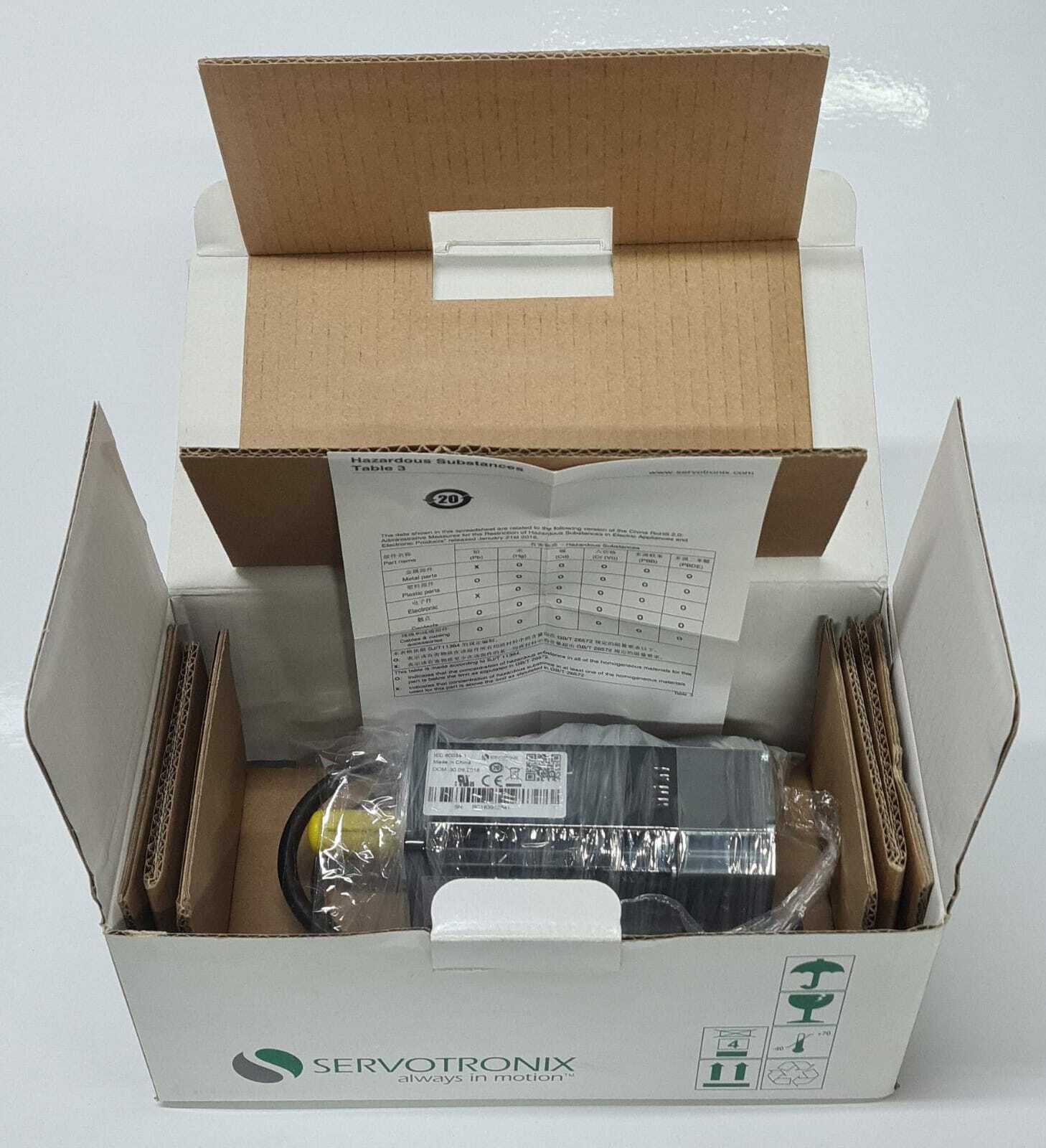 Servotronix servo Motor encoder 173D042001027 P2-06B23025M30D 6000Rpm