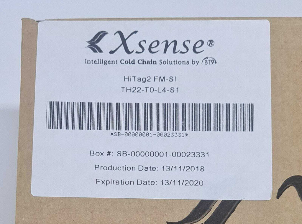 [LOT OF 30] NEW- Xsense BT9 HiTag2 FM-SI TH22-T0-L4-S1 Temperature Humidity Log