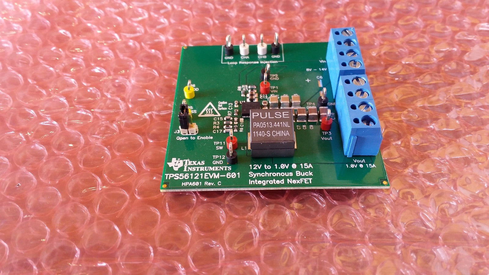 Texas Instrument TPS56121EVM-601 Power Management Ic Development Evaluation