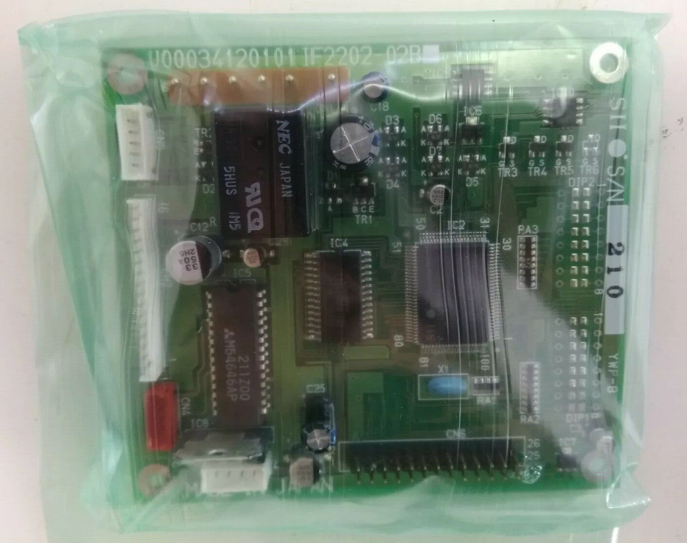 SII IF2202-02B U00034120101 THERMAL PRINTER CONTROLLER Card Board 006647