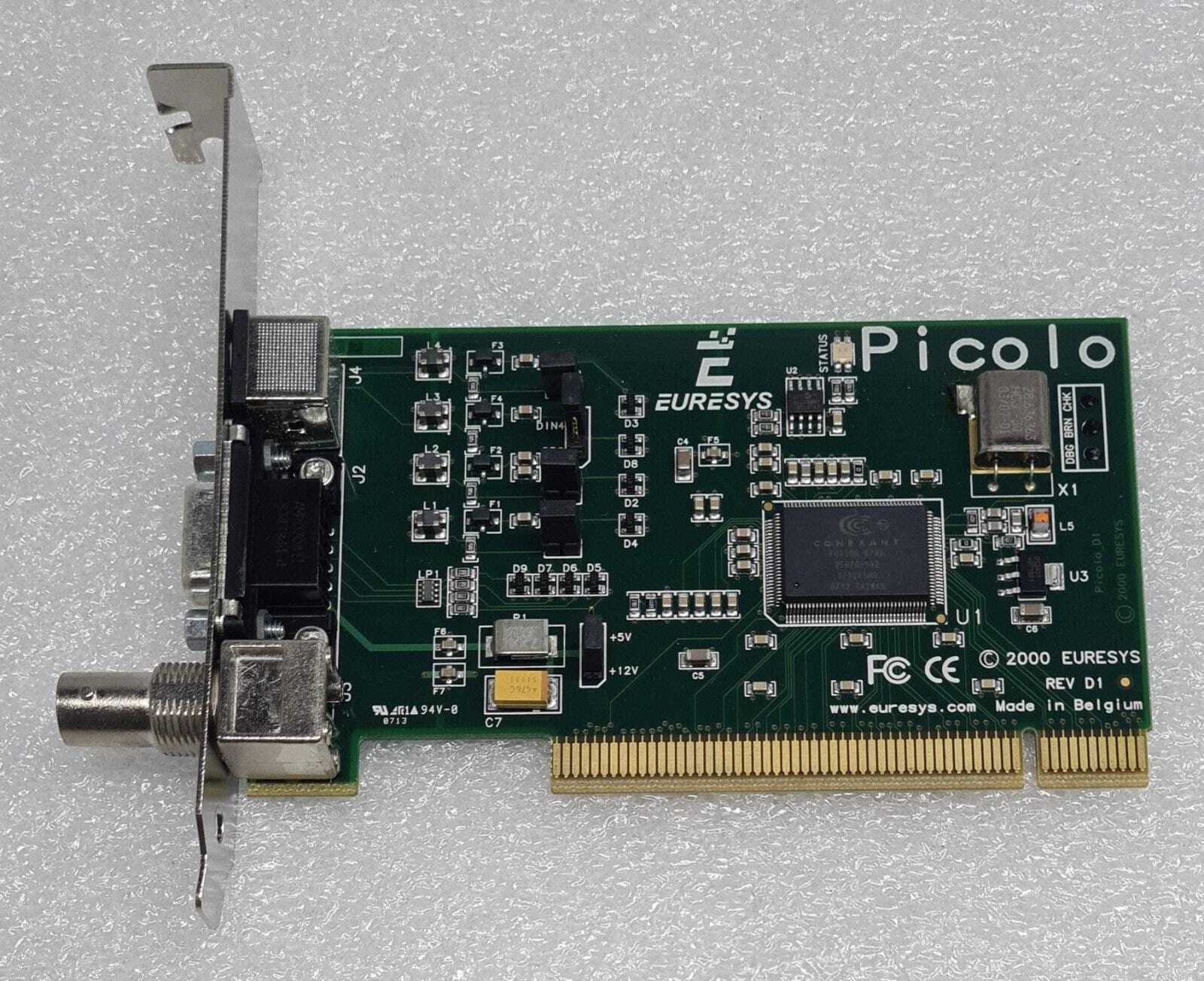 NEW - 2000 EURESYS Picolo 1155 D1_0 Rev D1 PCI Video Capture Card