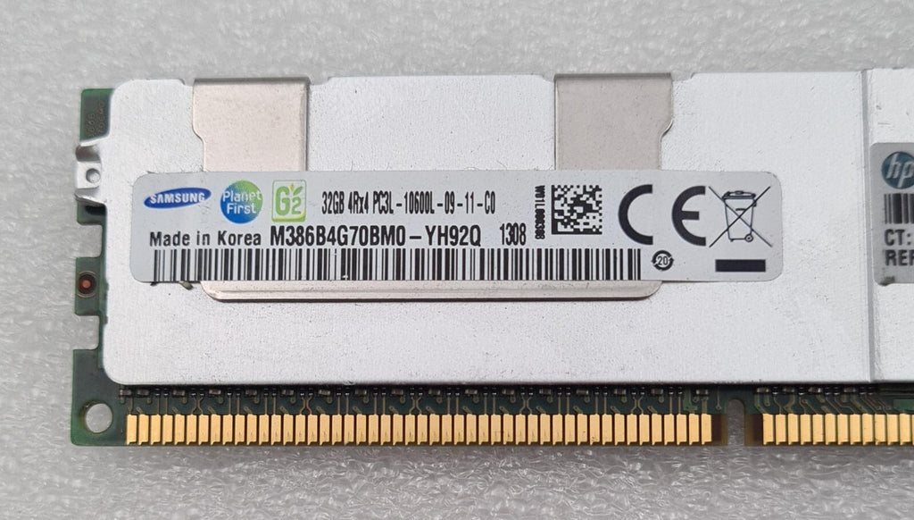 [LOT 8] SAMSUNG 32GB 4Rx4 PC3L-10600L M386B4G70BM0-YH92Q DDR3 SERVER MEMORY RAM