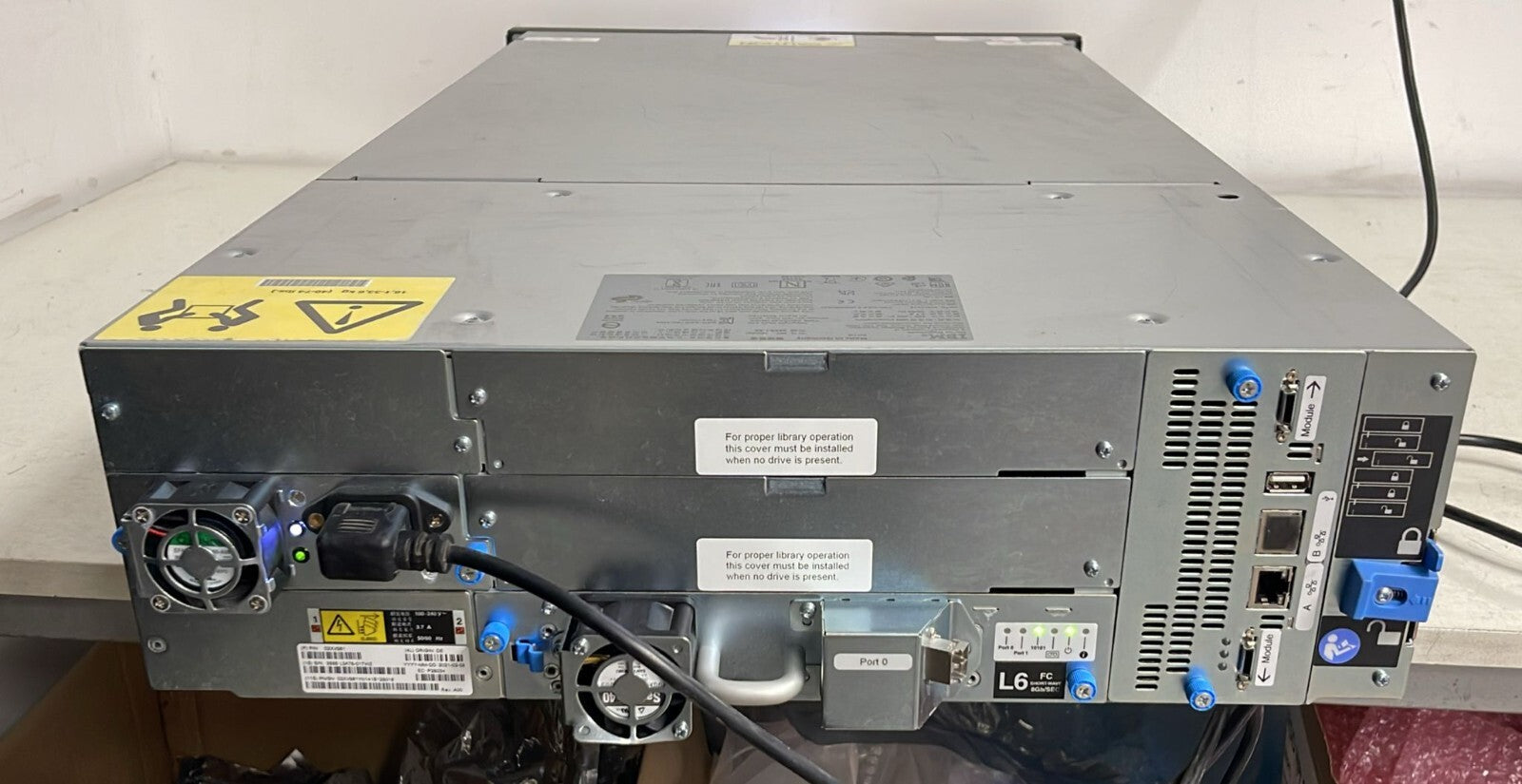 IBM 3555-L3A TS4300 Tape Library Base Unit  **AS IS