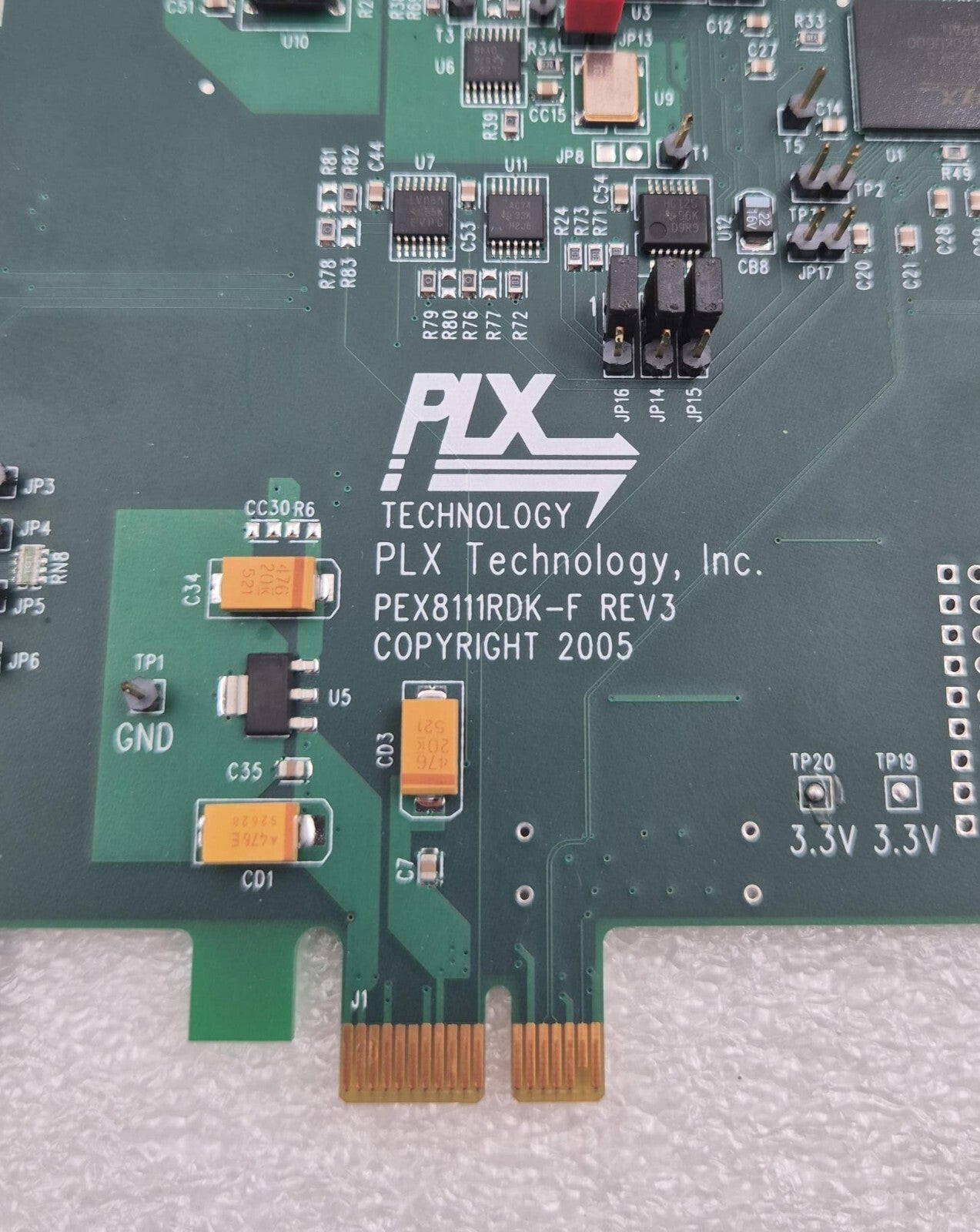 PLX Technology PEX8111RDK-F REV 3 Rapid Development Kit PCB Board