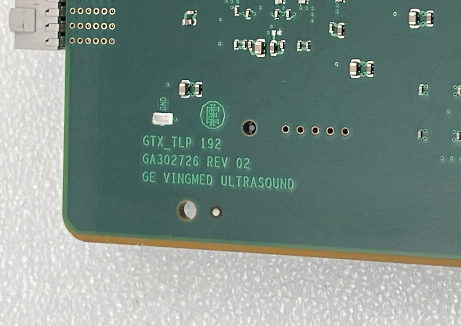 GE Healthcare Vivid E9 Ultrasound GTX-TLP 192 Board GA200726-2