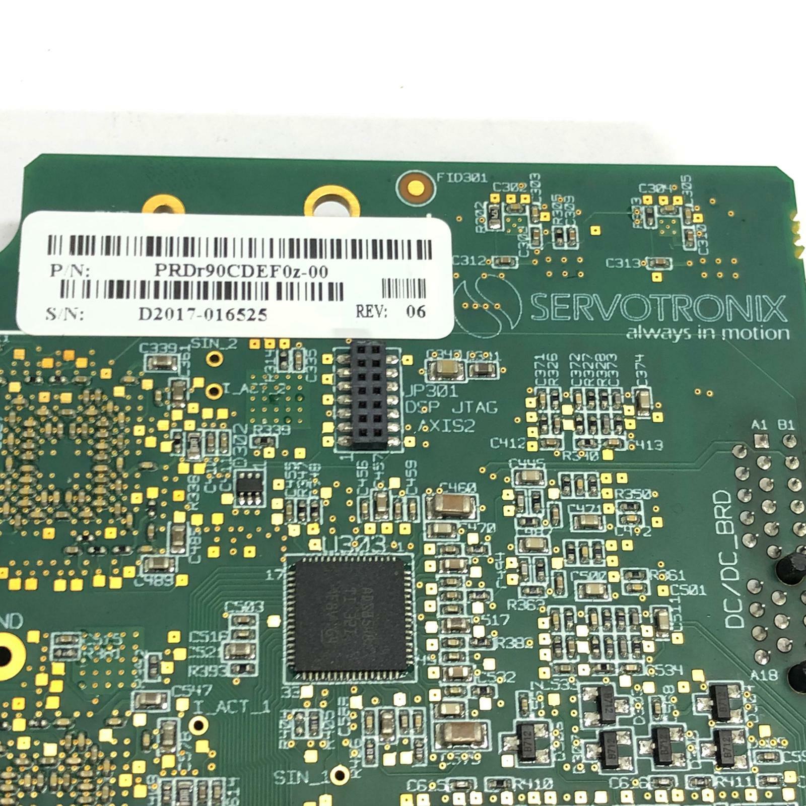 Servotronix Dual Control Board PRDr90CDEF0z-00 Rev 06 PCB-R90CDEF0-00