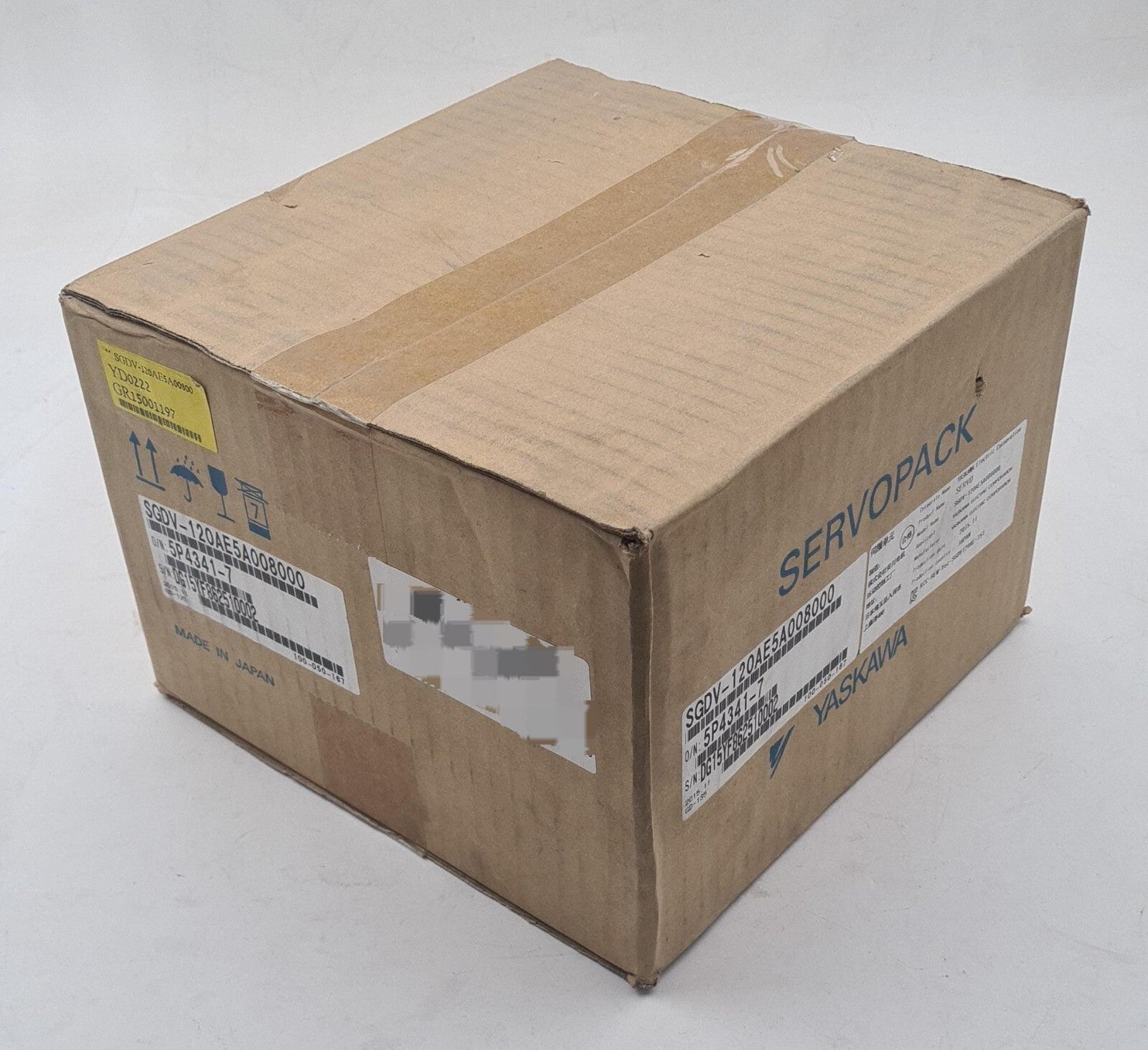 NEW SEALED - YASKAWA SERVOPACK SGDV-120AE5A008000 Servo Drive 1.5kW 200V