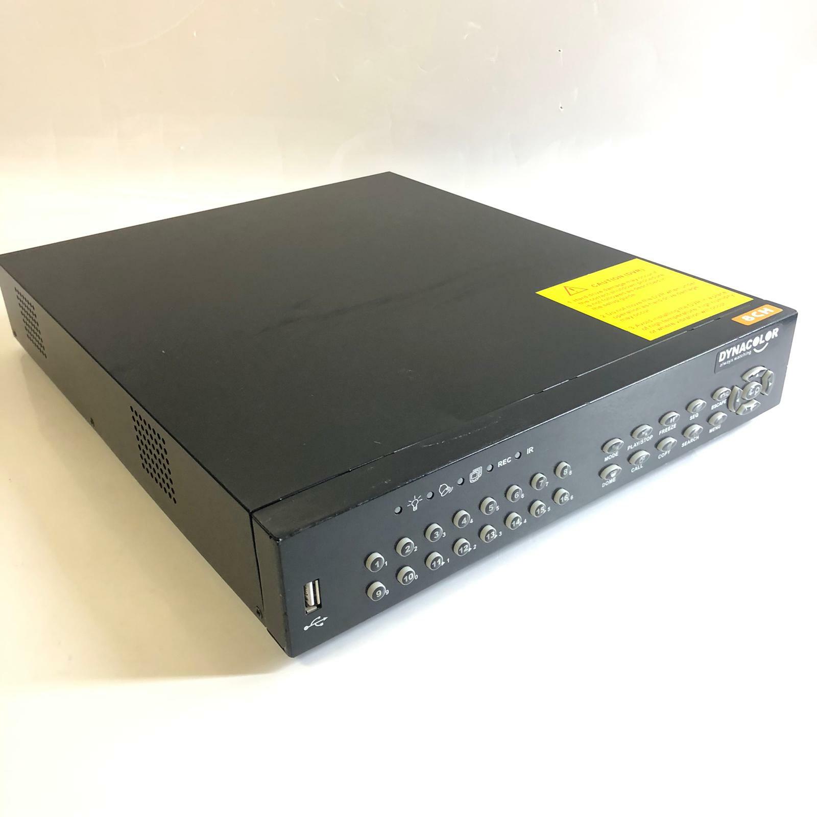 DYNACOLOR L88 II  8Ch DVR 1U VGA Digital Output PAL 902D4088LLA0P0D