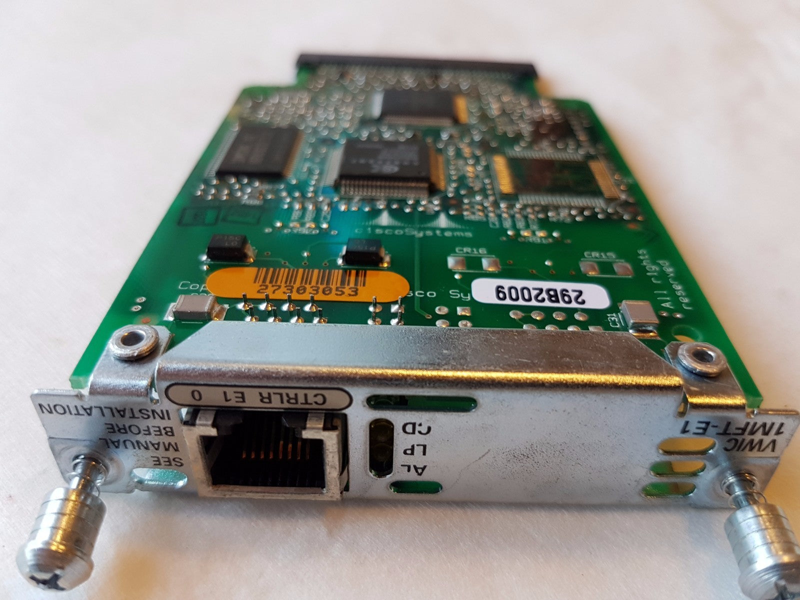 Cisco 800 04475 03B0 VWIC Mft G703 Voice Module for Router Wan Interface Card