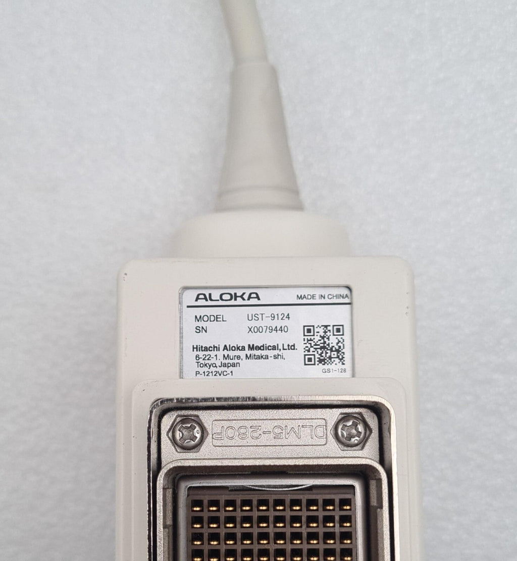 Aloka UST-9124 Multi Frequency Convex Array Ultrasound Transducer Probe SSD-4000