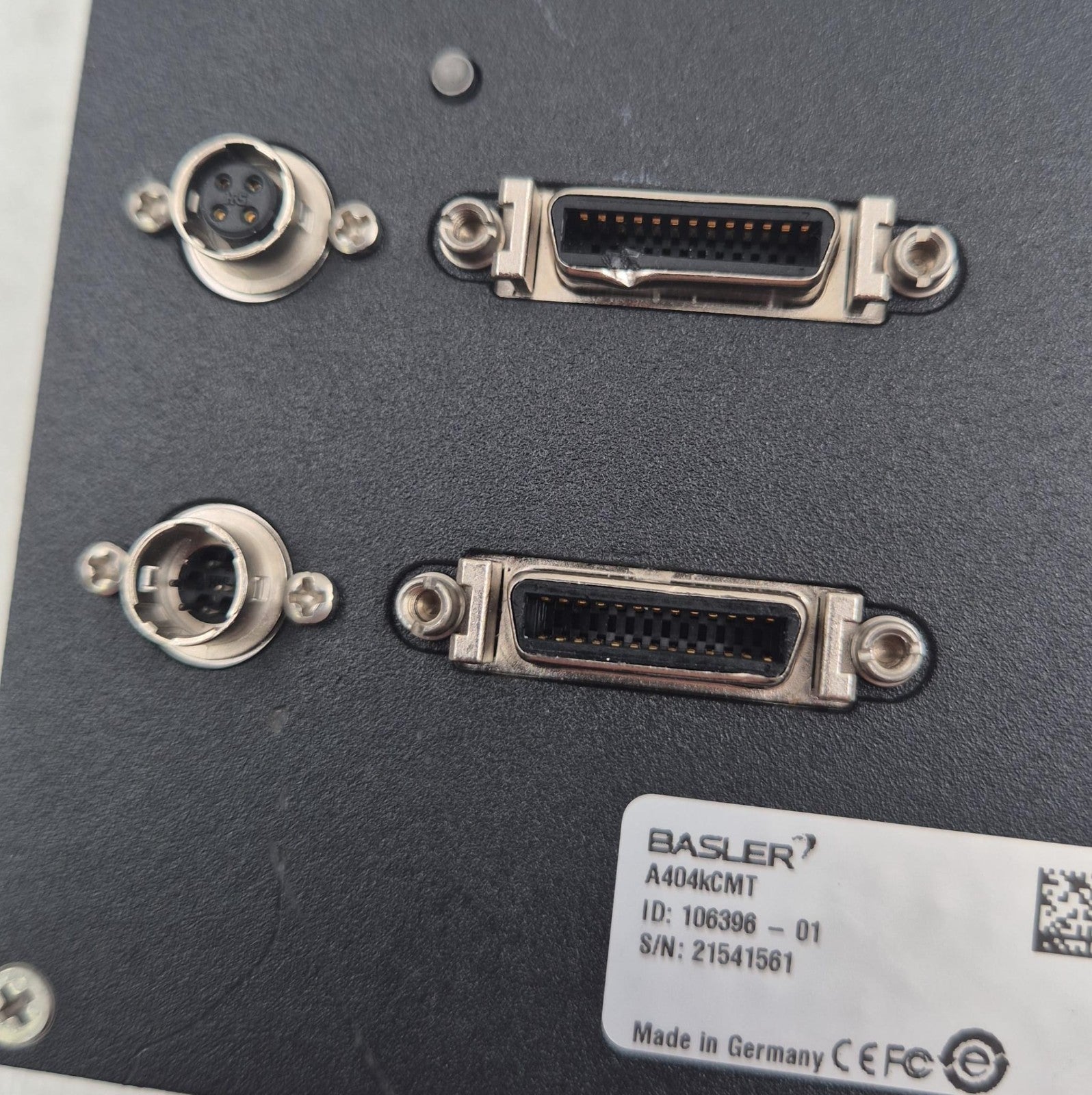 Basler A404kCMT industrial area-scan camera for machine vision inspection and automation systems