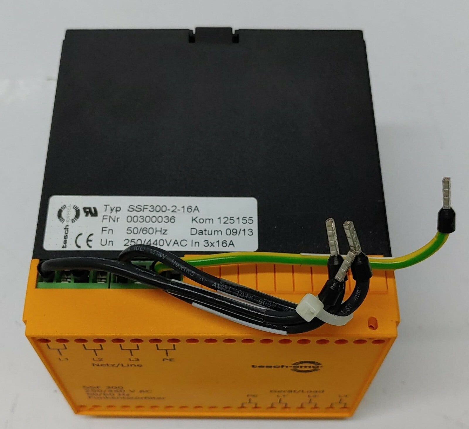 TESCH-EMC SSF300-2-16A 00300036 SSF300 Interference Suppression Filter