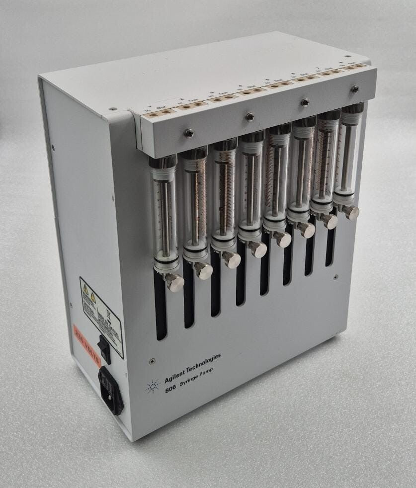 Agilent Technologies 806 Syringe Pump 15-5110 230V 8-Channel 10ml Syringes
