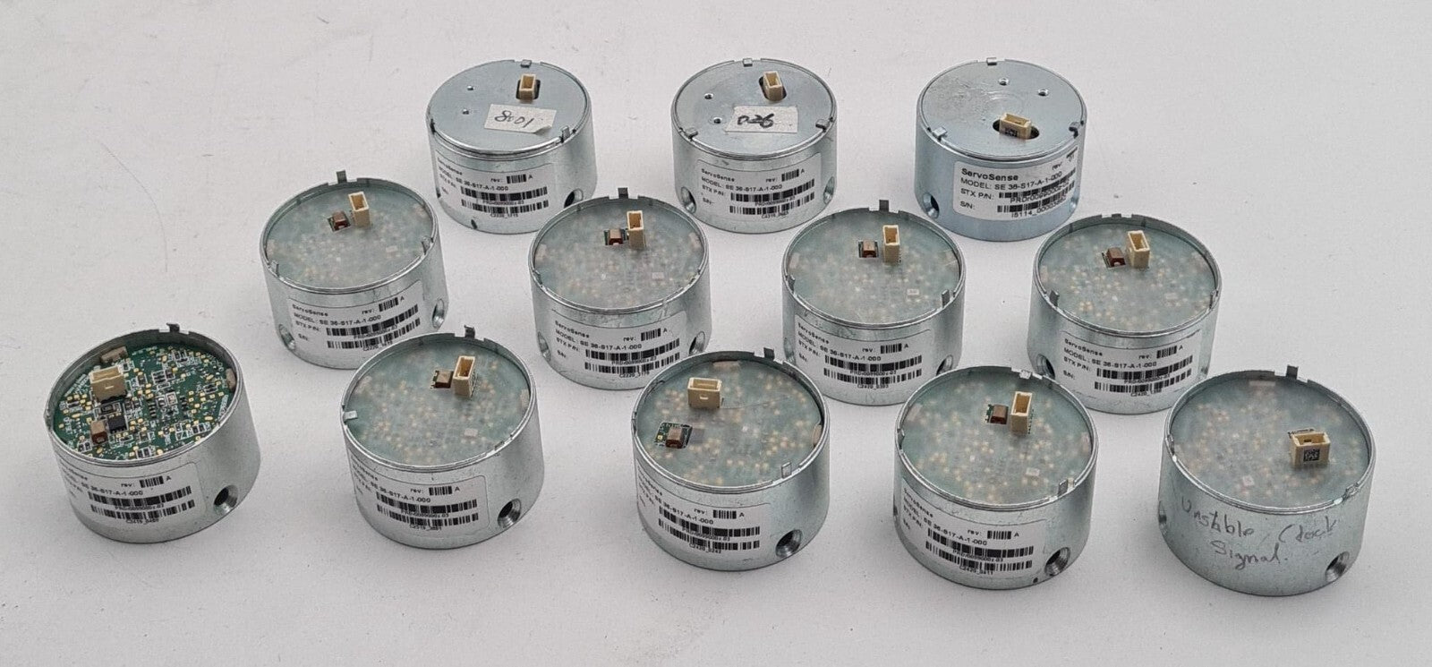 [LOT 12] ServoSense SE 36-S17-A-1-000 PRDr0099000z Servo Motor Encoder **AS-IS**