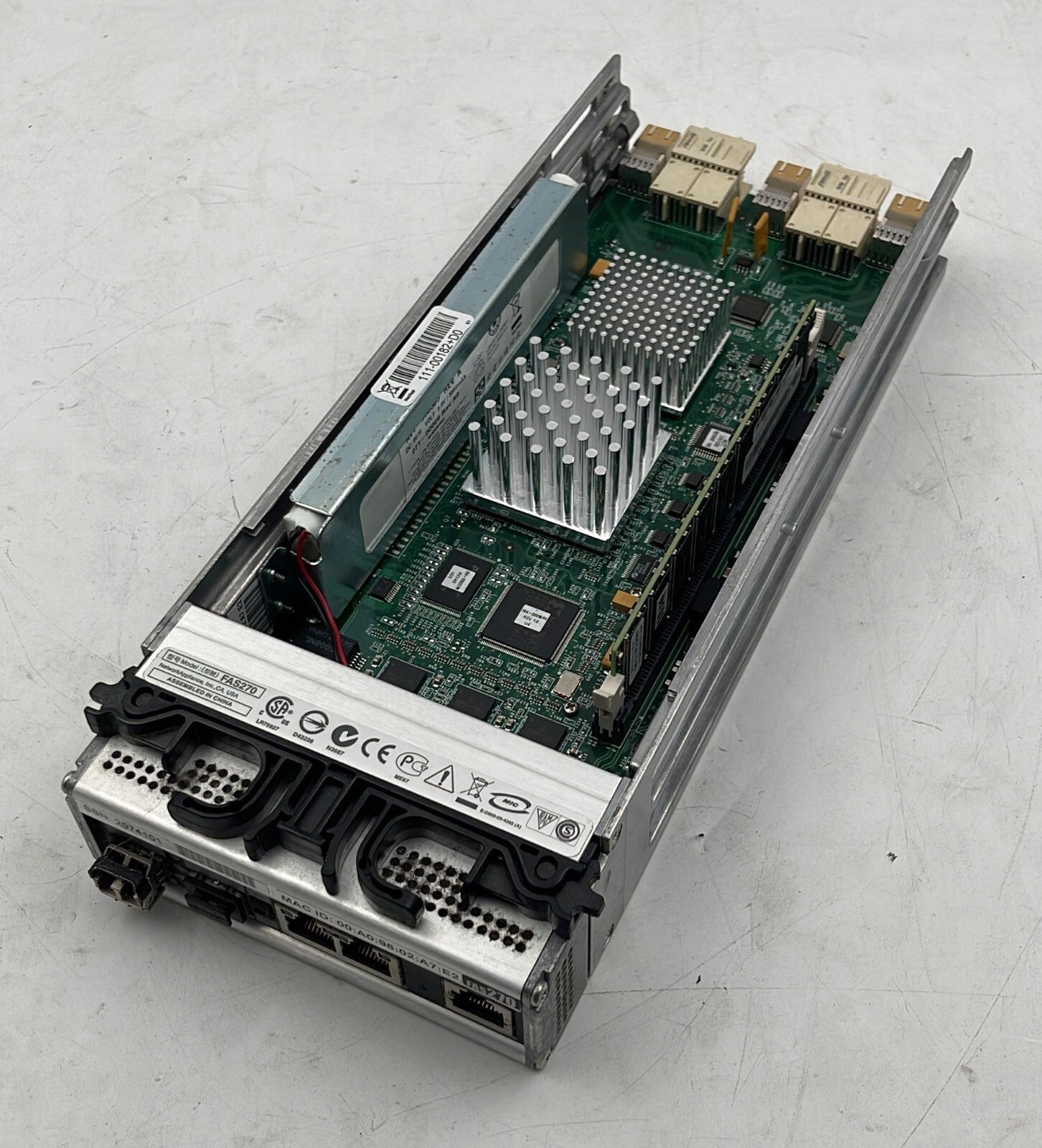 NetApp FAS270 Filer Controller Head Module 111-00182+D0