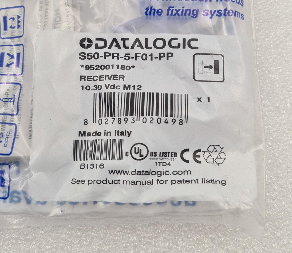 [LOT OF 11] NEW- DATALOGIC M18x1 S50-PR-5-F01-PP Proximity Photoelectric Sensor
