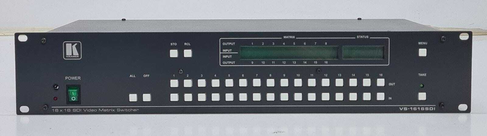 **NEW** Kramer 16x16 SDI Video Matrix Switcher VS-1616SDI 100-240V