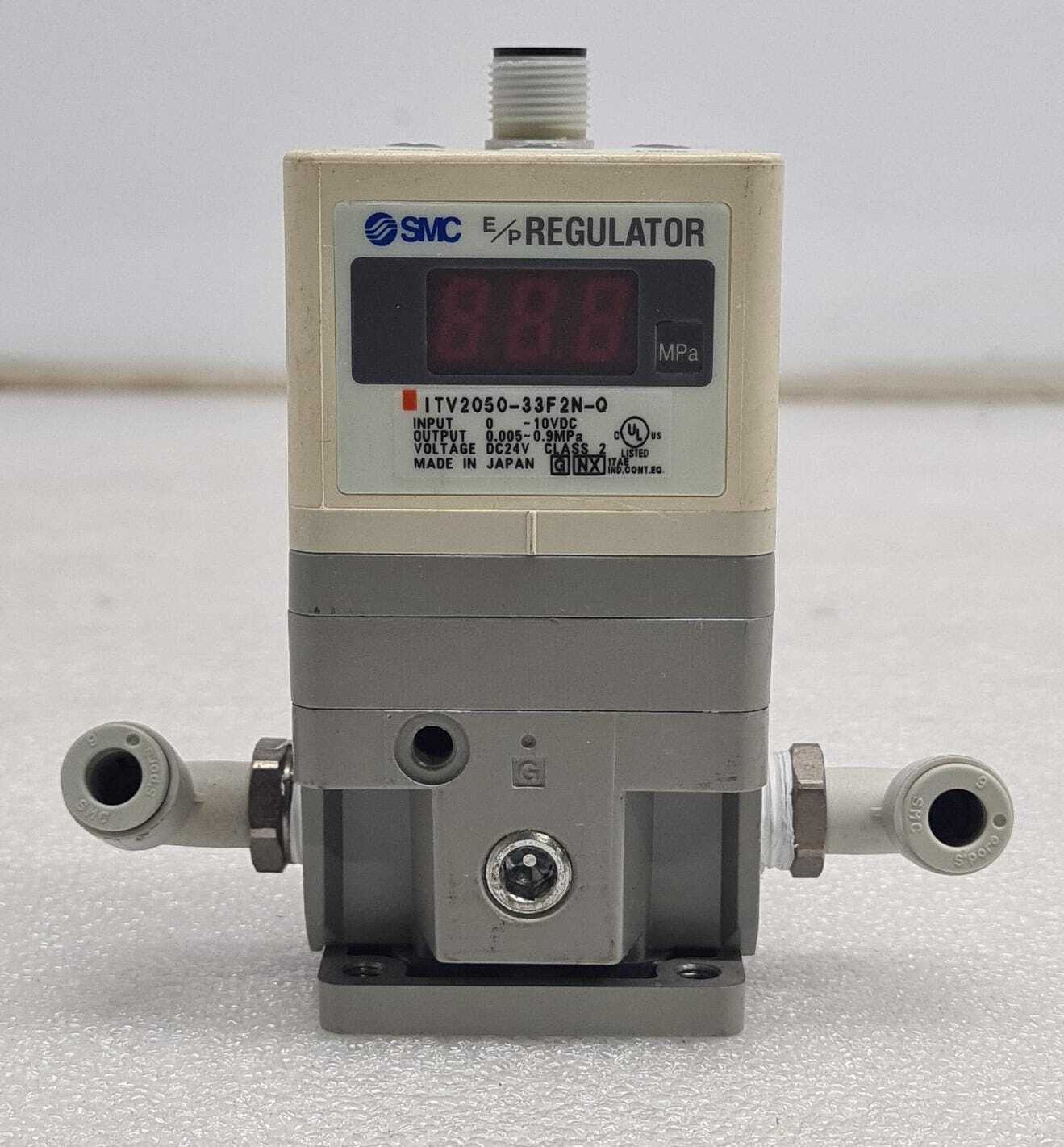 SMC E/P Regulator Electro Pneumatic ITV2050-33F2N-Q 0~10VDC 0.005~0.9MPa DC24V