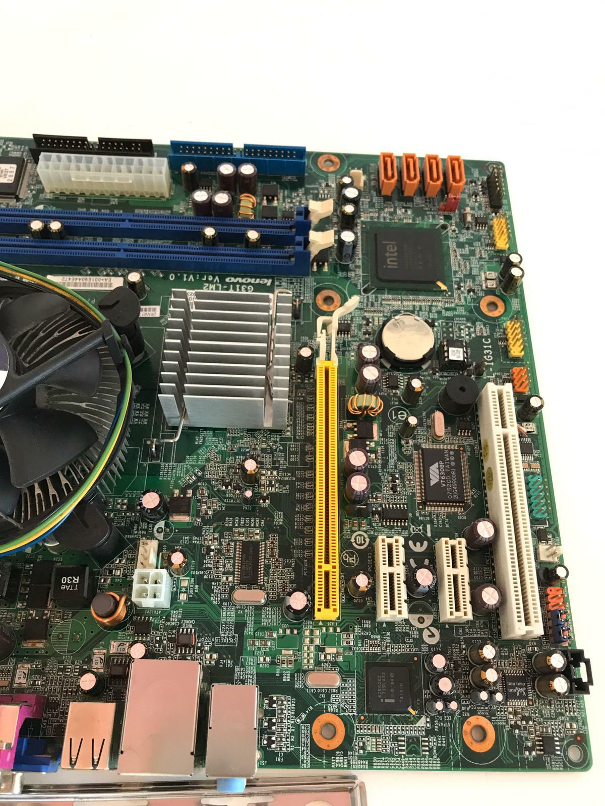 Ibm / Lenovo G31T-LM2 LGA775 Motherboard + CPU intel E7400 2.8Ghz