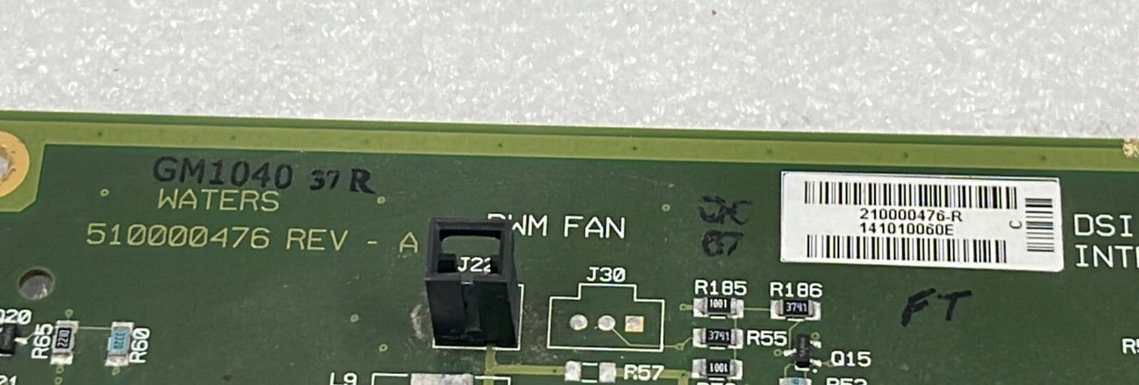 Waters Acquity UPLC Column Manage Aux Controller Board 510000476 **AS IS
